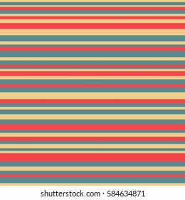 Vector Striped Pattern, Seamless Background.