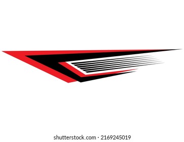 Vector striped pattern for a sports car, boat, moto, sportswear.
Transport sticker.
means. Sports pattern. Vector background.