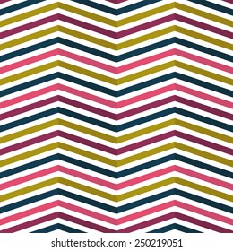 Vector striped seamless pattern. Abstract background with colored stripes.