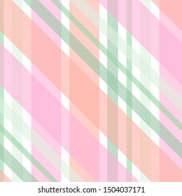 Vector striped seamless pattern with diagonal stripes. Colorful background. Wrapping paper. Print for interior design and fabric. Kids background. Backdrop in vintage style.