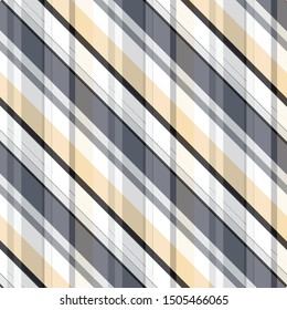 Vector striped seamless pattern with diagonal stripes. Colorful background. Wrapping paper. Print for interior design and fabric. Kids background. Backdrop in vintage style.