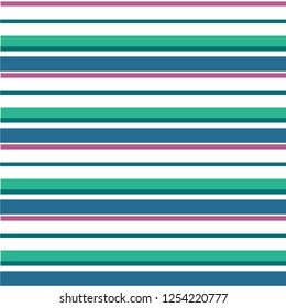 Vector striped seamless pattern with horizontal stripes. Colorful background. Wrapping paper. Print for interior design and fabric. Kids background. Backdrop in vintage style.