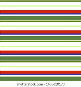 Vector striped seamless pattern with horizontal stripes. Colorful background. Wrapping paper. Print for interior design and fabric. Kids background. Backdrop in vintage style.