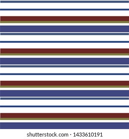 Vector striped seamless pattern with horizontal stripes. Colorful background. Wrapping paper. Print for interior design and fabric. Kids background. Backdrop in vintage style.
