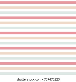 Vector striped seamless pattern with horizontal stripes. Colorful background. Wrapping paper. Print for interior design and fabric. Kids background. Backdrop in vintage style.