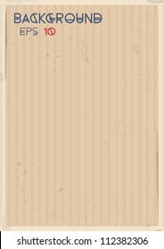 Vector striped vintage background