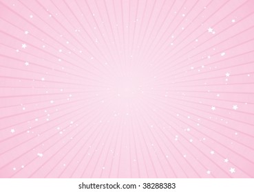 Vector stripes colored in pink