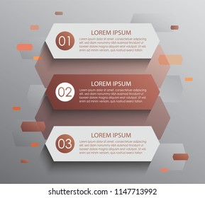 Vector stripes for infographic. Template for diagram, graph, presentation and chart