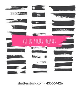 Vector stroke brushes