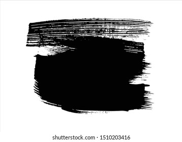 vector stroke color black watercolor illustration.