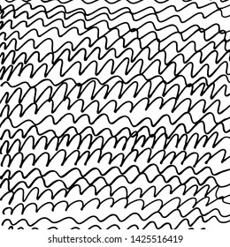 Vector stroke pattern. Linear texture