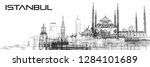Vector structure Istanbul, Turkey