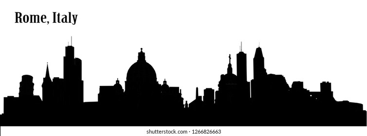 Vector structure Rome, Italy