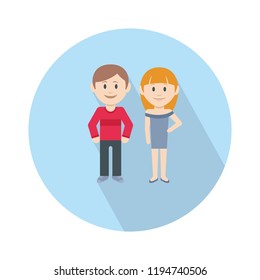 vector student isolated - education icon, school university illustration. students icon
