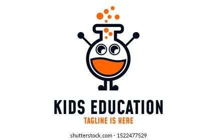 Vector Student Lab Logo Template Design. You can make brand identity or symbols for your school, medical, health and laboratory company. Logo Student Lab. Logo School Lab. Logo Laboratory Company.