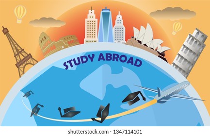 302 Overseas education Stock Vectors, Images & Vector Art | Shutterstock