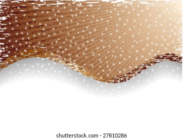 vector style chocolate label; clip-art