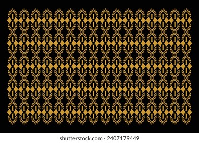 vector style leaf black wall background