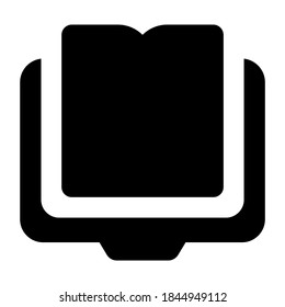 Un estilo vectorial de paquete en línea, envío en línea en un estilo relleno moderno 
