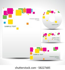 vector style template art illustration