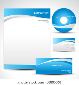 vector style template design set