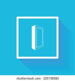 Vector Stylish Abstract Book Isolated On Background