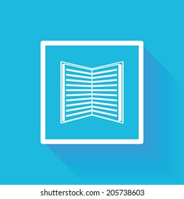 Vector Stylish Abstract Book Isolated On Background