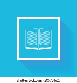 Vector Stylish Abstract Book Isolated On Background
