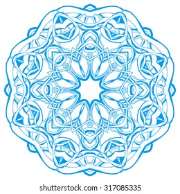 vector stylish arabic mandala