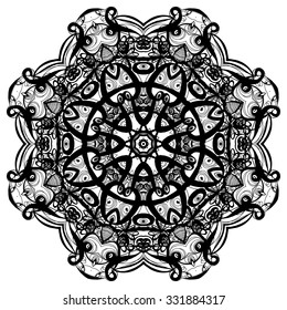 vector stylish arabic mandala