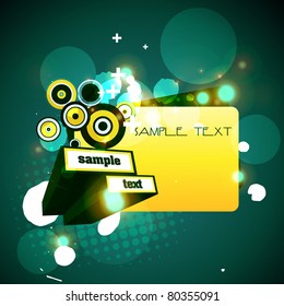 vector stylish artwork with space for your text