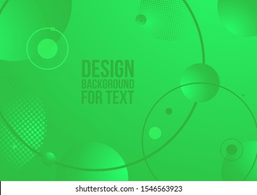 vector stylish background green eco illustration. Modern design graphic background green color page for text.