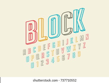 Vector of stylish bold font and alphabet Vector of stylish bold font and alphabet