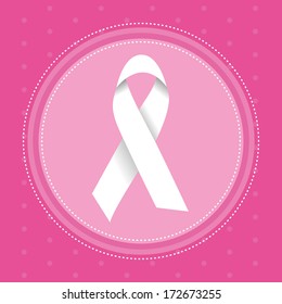 Vector Stylish Breast Cancer Design Editable