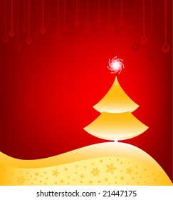 Vector Stylish Christmas Background Design