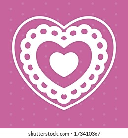 Vector Stylish Cute Valentines Day Design Editable 