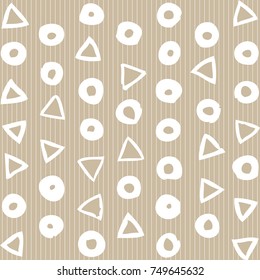 Vector stylish grunge texture. Monochrome geometric scattered shapes paint brush lines.White and black