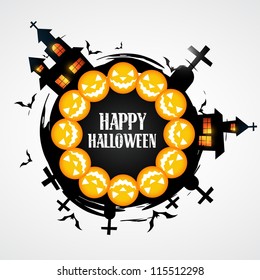 vector stylish halloween design art