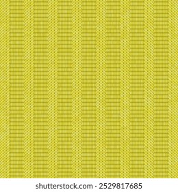 Vector Stylish Knit. Yellow Knitted Texture. Woolen Pullover Canvas Print. Winter Fabric Pattern.