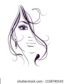 1000 Sketch Hairstyle Stock Images Photos Vectors