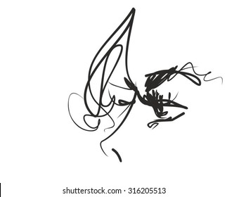 
VECTOR 
stylish  original hand-drawn graphics portrait  with beautiful young attractive girl model for design. Fashion, style,    beauty . Graphic, sketch drawing. Sexy  woman
