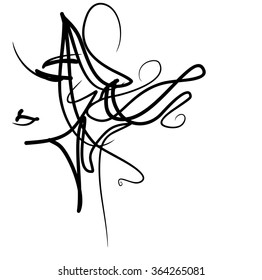 VECTOR 
stylish  original hand-drawn graphics portrait  with beautiful young attractive girl model for design. Fashion, style,    beauty . Graphic, sketch drawing. Sexy  woman
