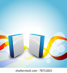 vector stylish product display background
