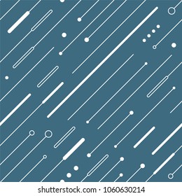 Vector stylish seamless pattern - minimal design. Creative striped texture. Futuristic background.