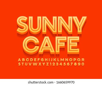 Vector stylish Sign Green Life. Elegant 3D Font. Creative Alphabet Letters and Numbers.
