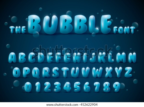 rounded bubble font