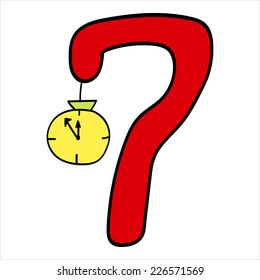 Vector stylized Christmas figure. Number 7.