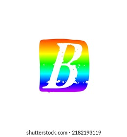 Vector of stylized colorful font and alphabet