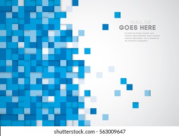 Vector of stylized geometric pattern and background