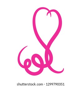 vector stylized heart